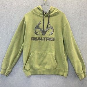 Realtree Camo Graphic Logo Hoodie Sweatshirt Pullover